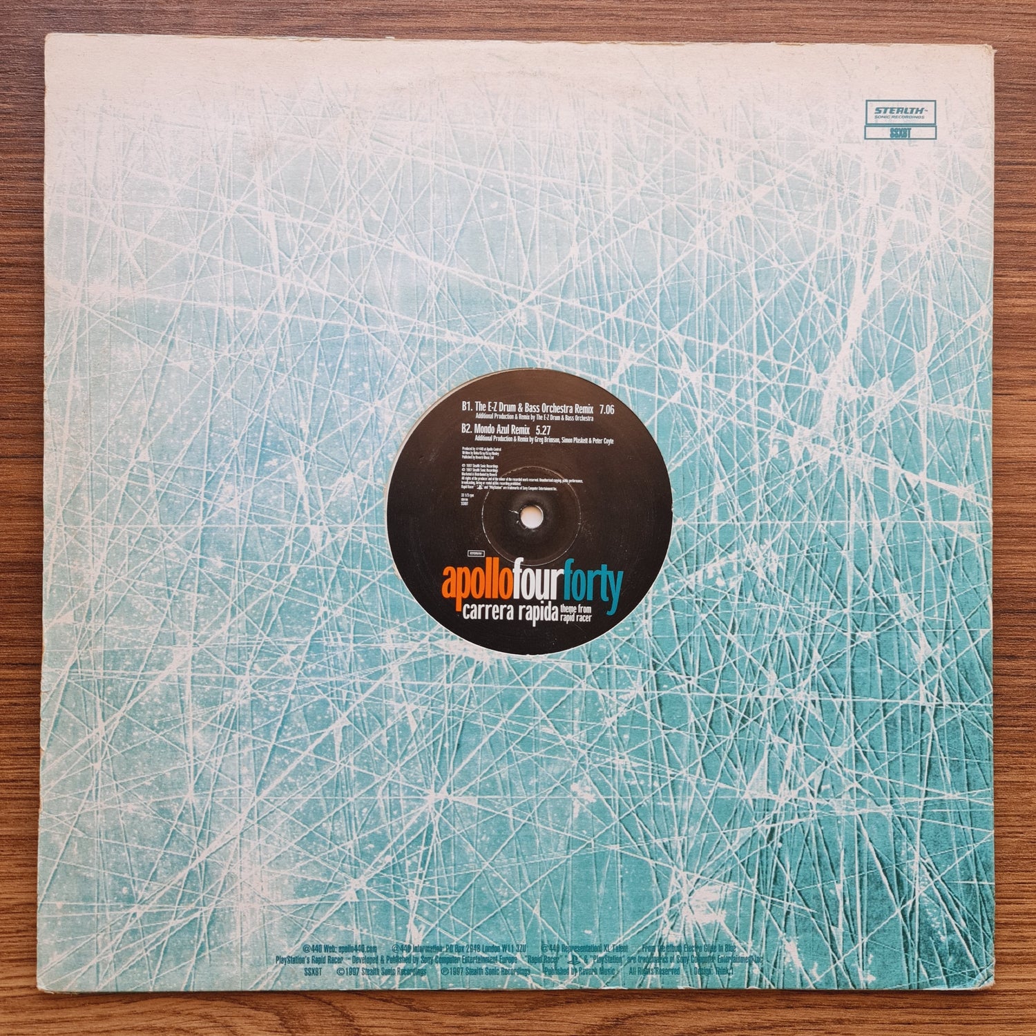 Apollo Four Forty – Carrera Rapida (Theme From Rapid Racer) Japan Vinyl