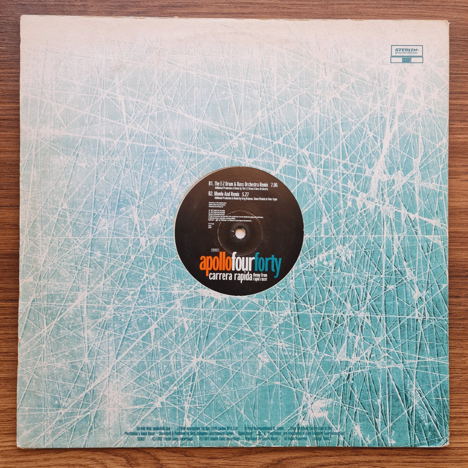 Apollo Four Forty – Carrera Rapida (Theme From Rapid Racer) Japan Vinyl
