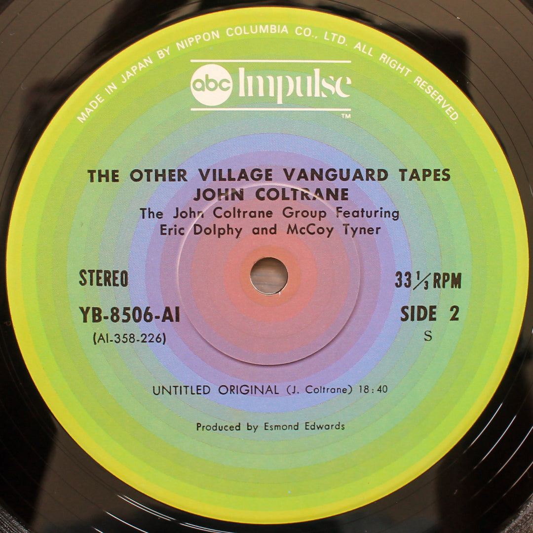 John Coltrane - The Other Village Vanguard Tapes Japan Vinyl