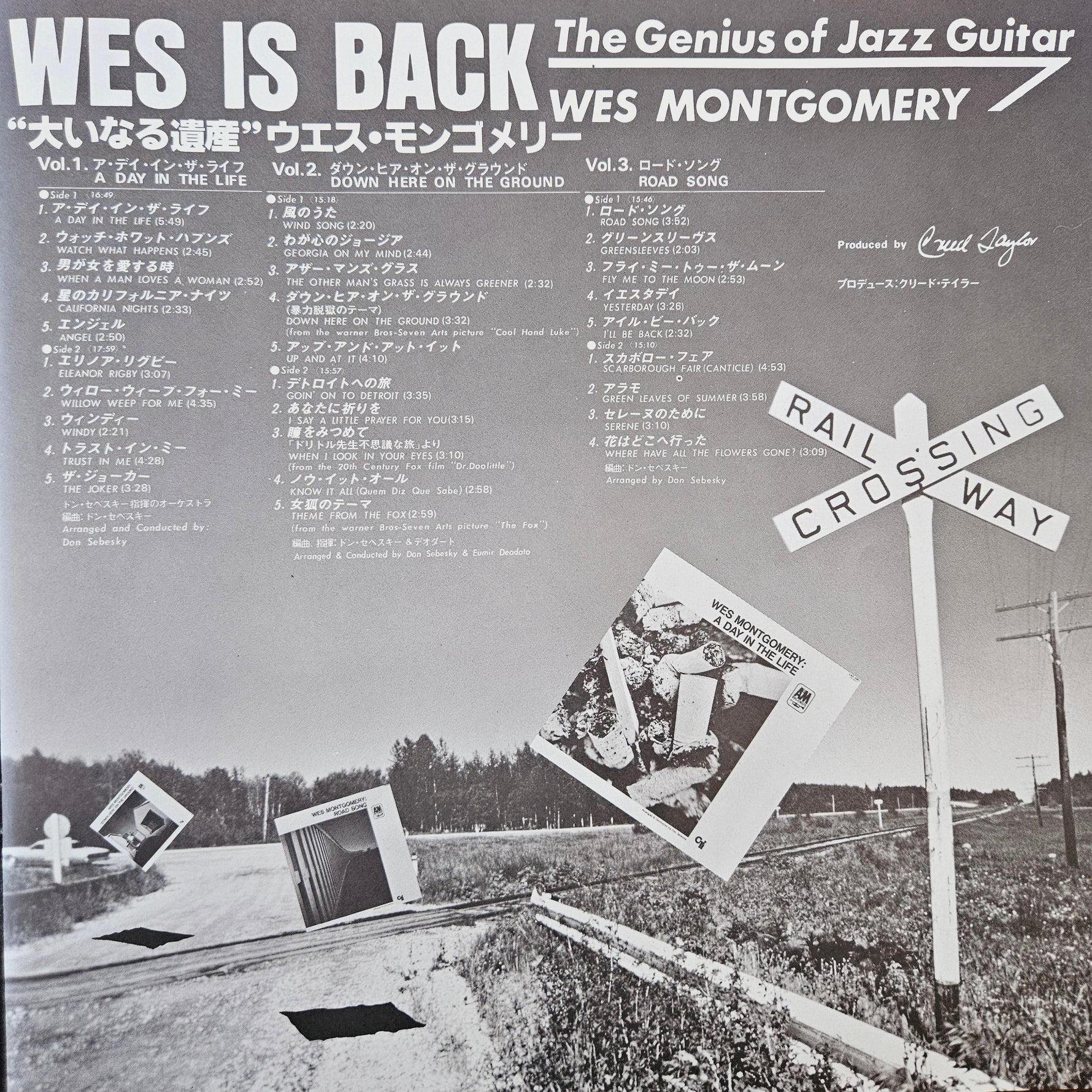 Wes Montgomery – Wes Is Back: The Genius Of Jazz Guitar Japan Vinyl