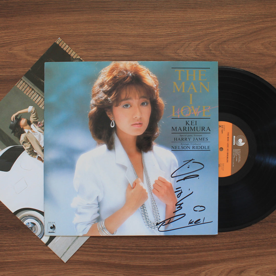 Kei Marimura – The Man I Love İmzalı Plak Japan Vinyl