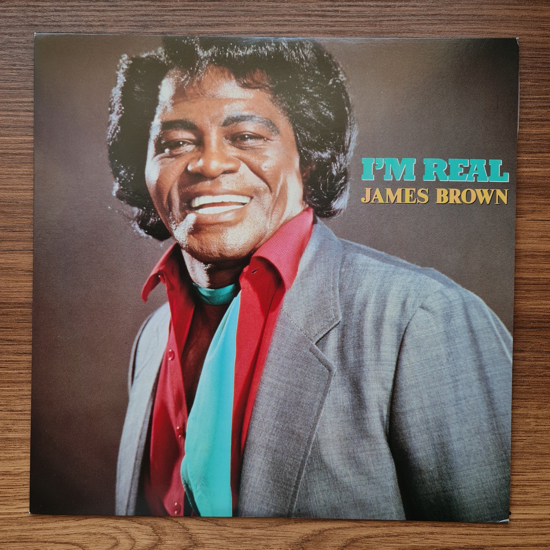 James Brown With Full Force – I'm Real 33'lük LP PLAK Japan Vinyl
