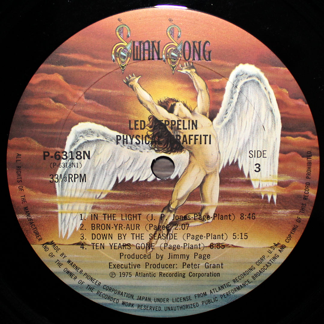 Led Zeppelin ‎- Physical Graffiti Japan Vinyl