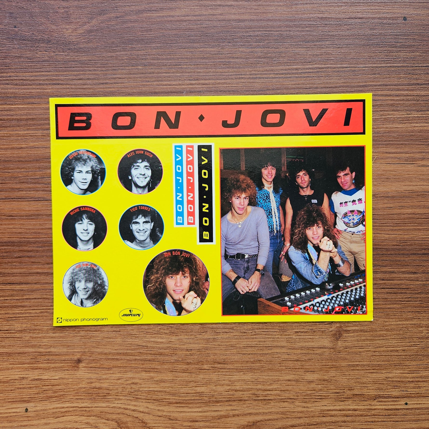 Bon Jovi – 7800° Fahrenheit 33'lük LP PLAK Japan Vinyl