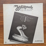 Whitesnake – Ready An' Willing 33'lük LP PLAK Japan Vinyl