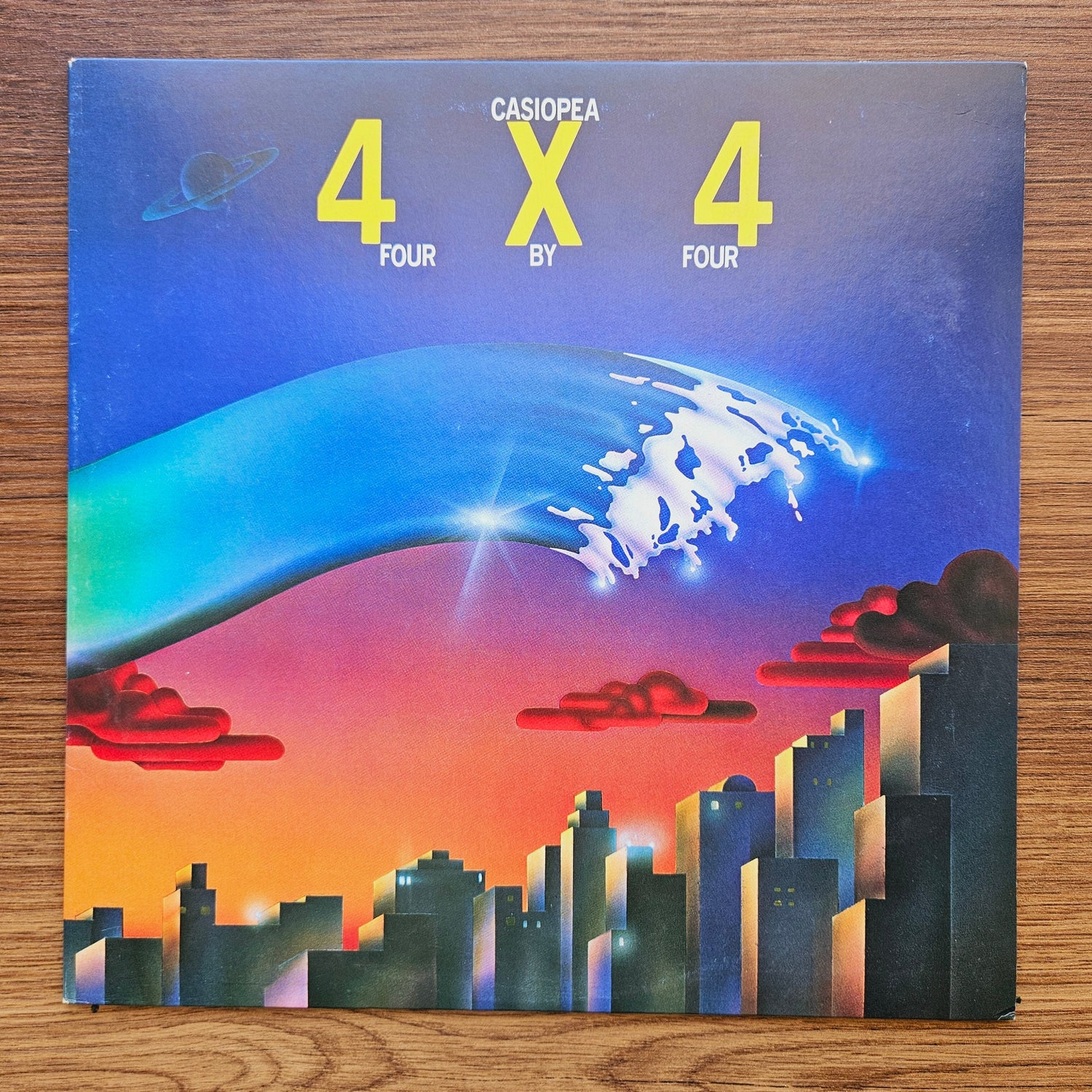 Casiopea – 4 × 4 (Four By Four) 33'lük LP PLAK Japan Vinyl
