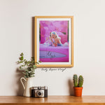 Margot Robbie Barbie 20x30 cm Boyutunda El İmzalı Fotoğraf (Ömür Boyu COA) Japan Vinyl