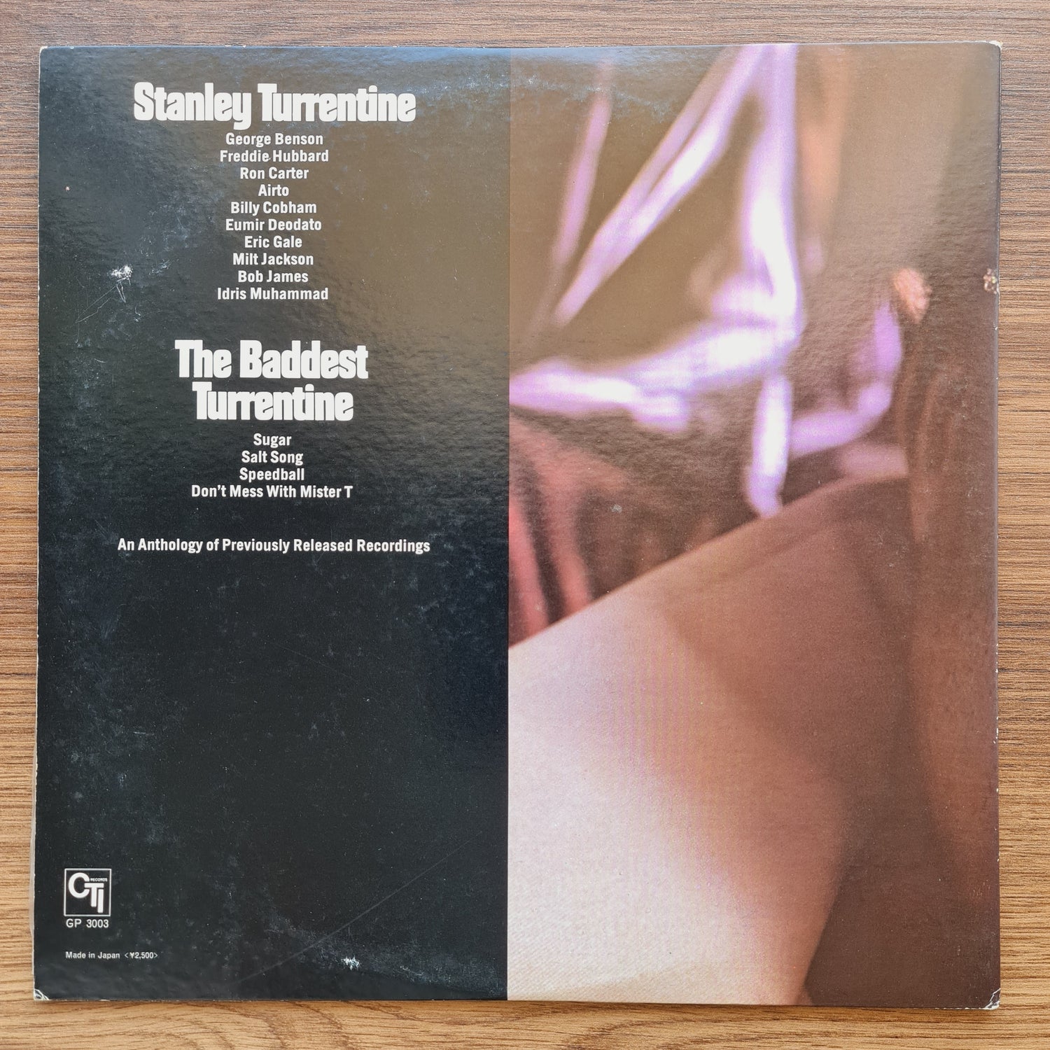 Stanley Turrentine – The Baddest Turrentine Japan Vinyl