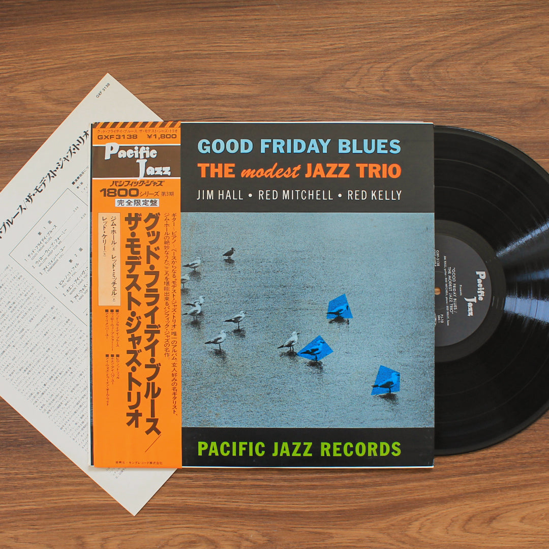 Jim Hall & Red Mitchell & Red Kelly - Good Friday Blues The Modest Jazz Trio 33'lük LP PLAK Japan Vinyl