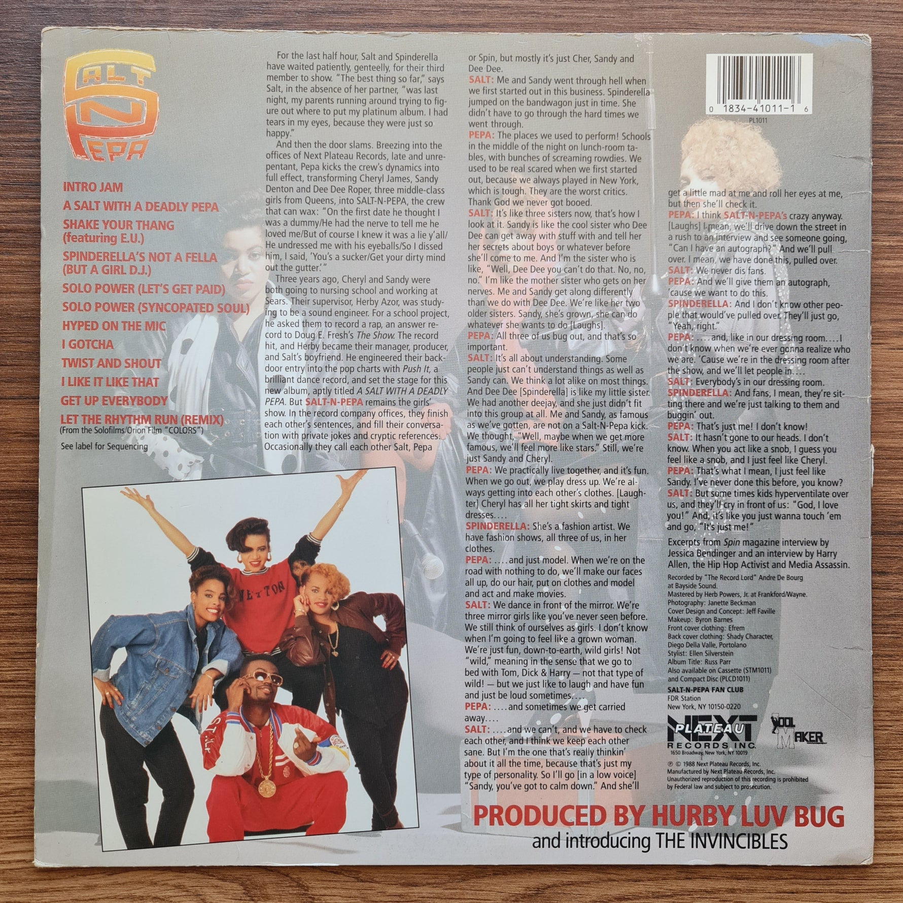 Salt 'N' Pepa – A Salt With A Deadly Pepa Japan Vinyl