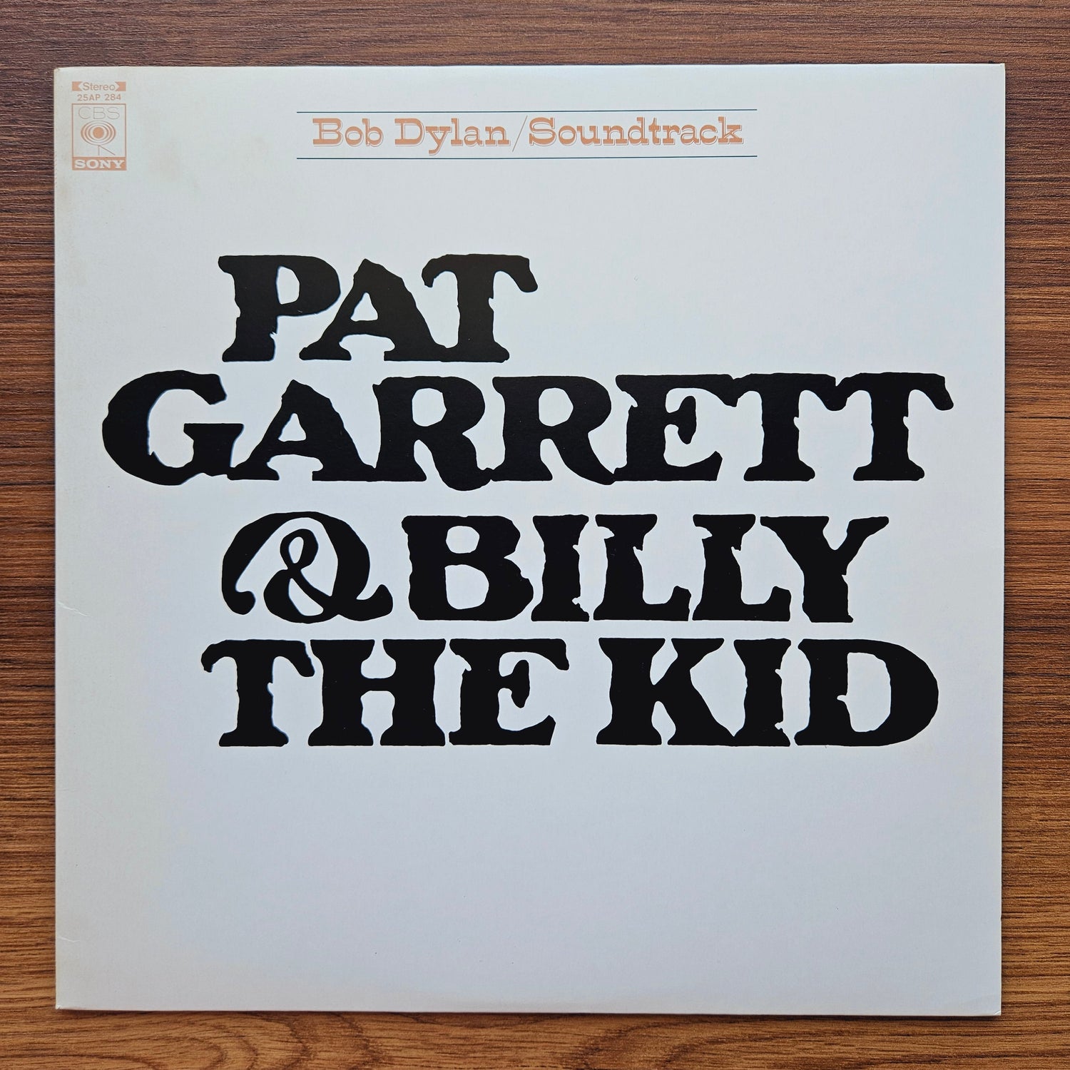 Bob Dylan – Pat Garrett & Billy The Kid 33'lük LP PLAK Japan Vinyl