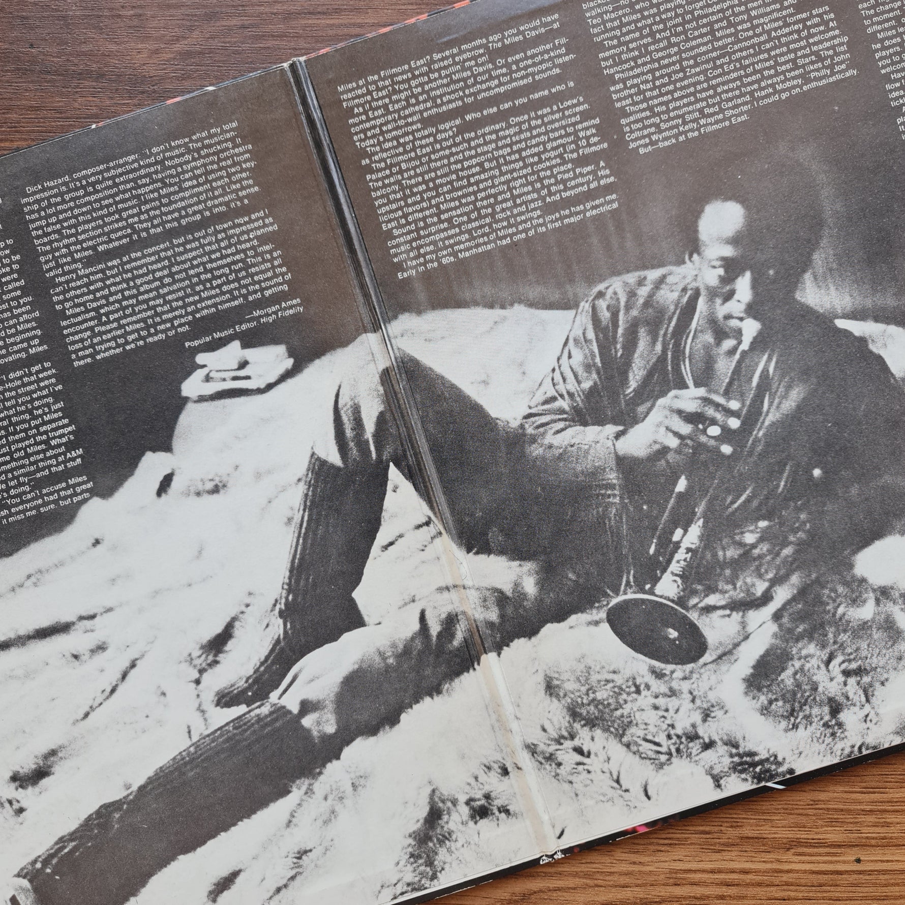 Miles Davis – Miles Davis At Fillmore 33'lük LP PLAK Japan Vinyl