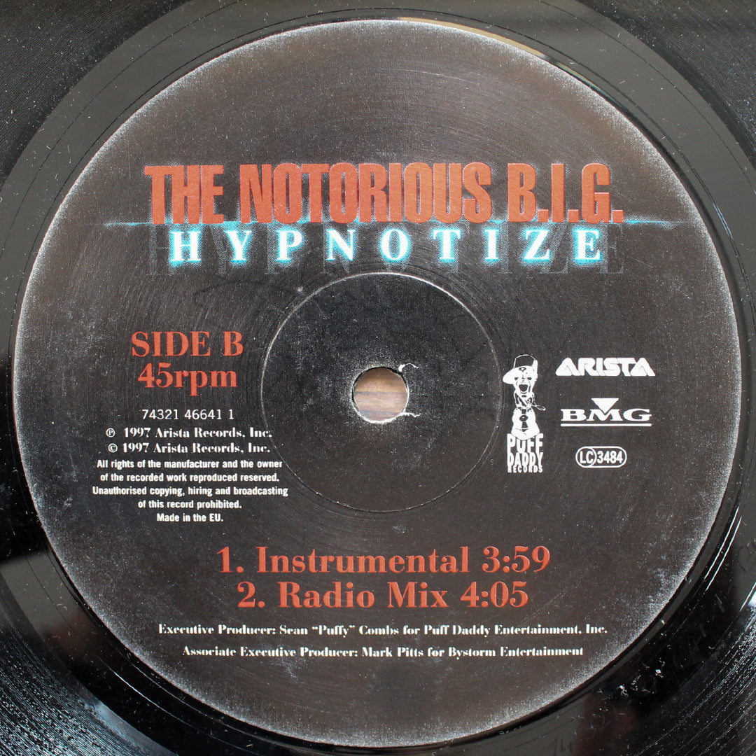 The Notorious B.I.G. - Hypnotize 33'lük LP PLAK Japan Vinyl
