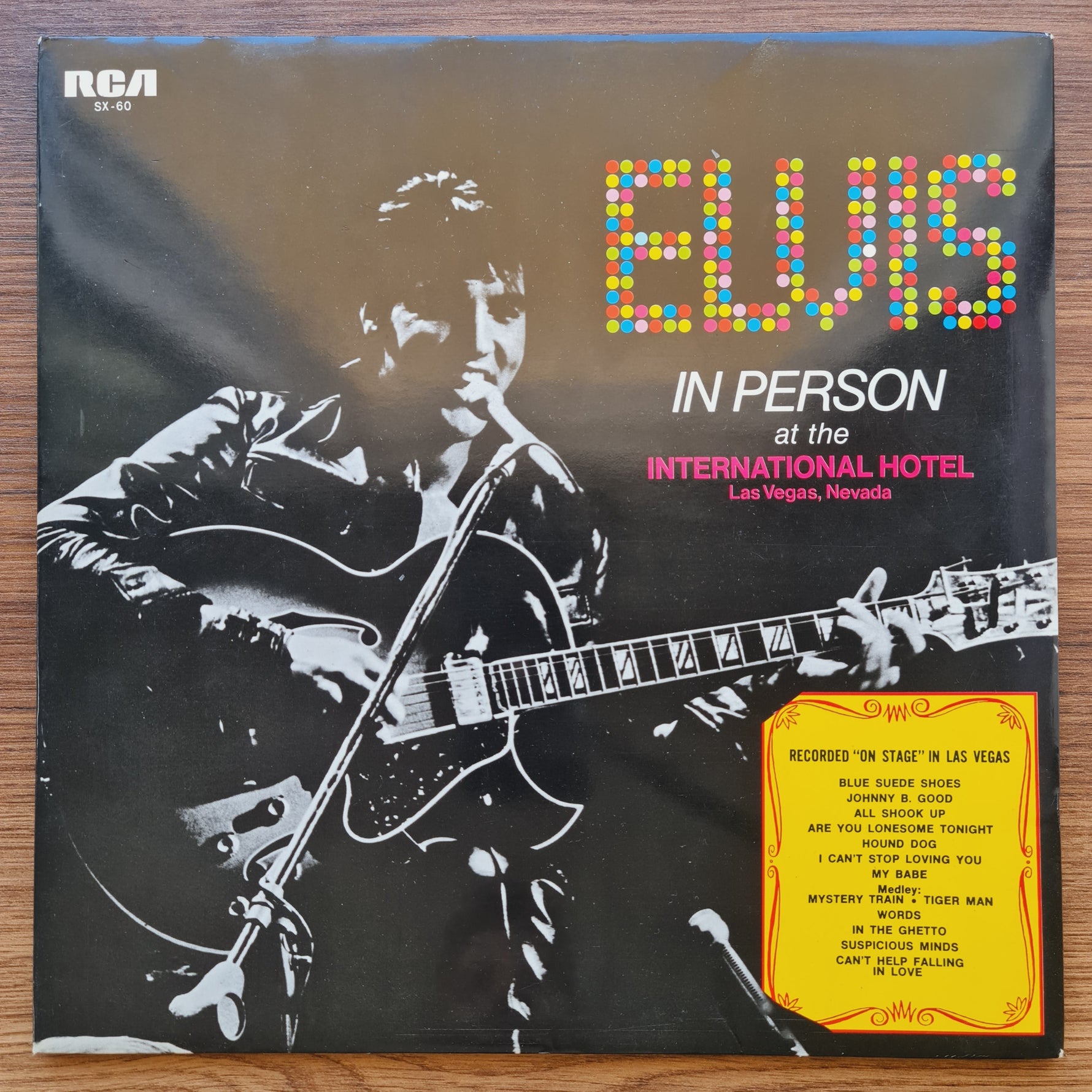 Elvis Presley – Elvis In Person At The International Hotel Japan Vinyl