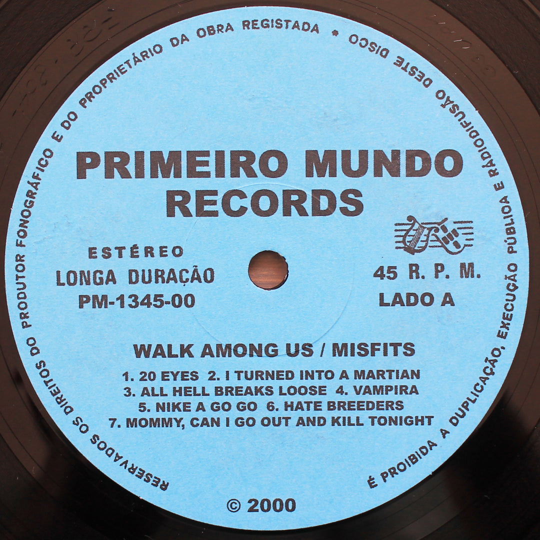 Misfits ‎- Walk Among Us 33'lük LP PLAK Japan Vinyl