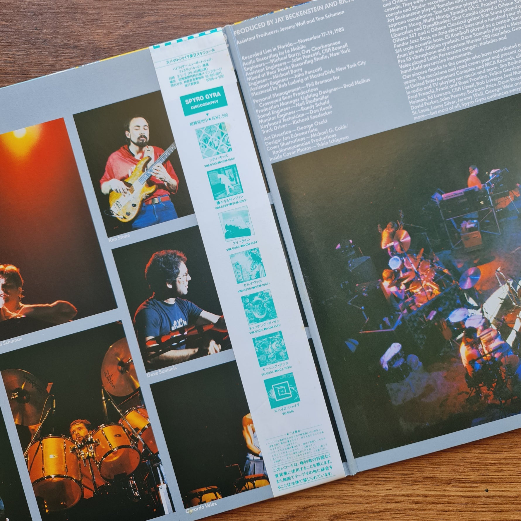 Spyro Gyra – Access All Areas 33'lük LP PLAK Japan Vinyl
