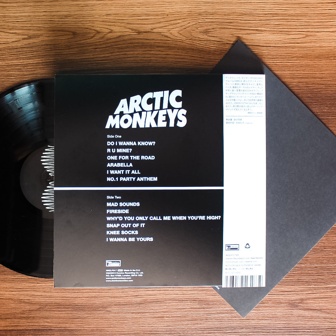 Arctic Monkeys - AM 33'lük LP PLAK Japan Vinyl
