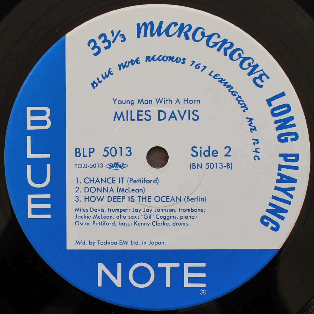 Miles Davis - Young Man With A Horn Japan Vinyl