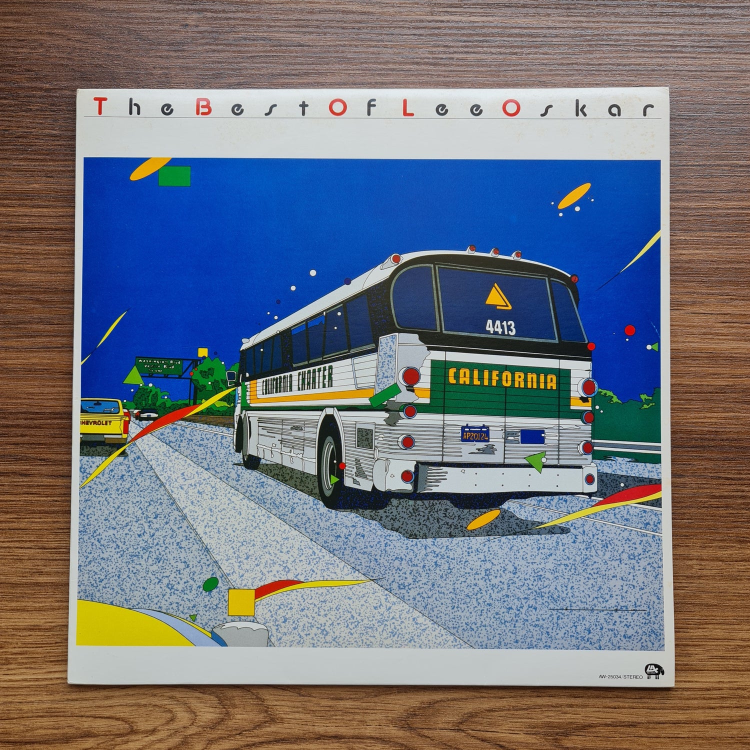 Lee Oskar – The Best Of Lee Oskar 33'lük LP PLAK Japan Vinyl