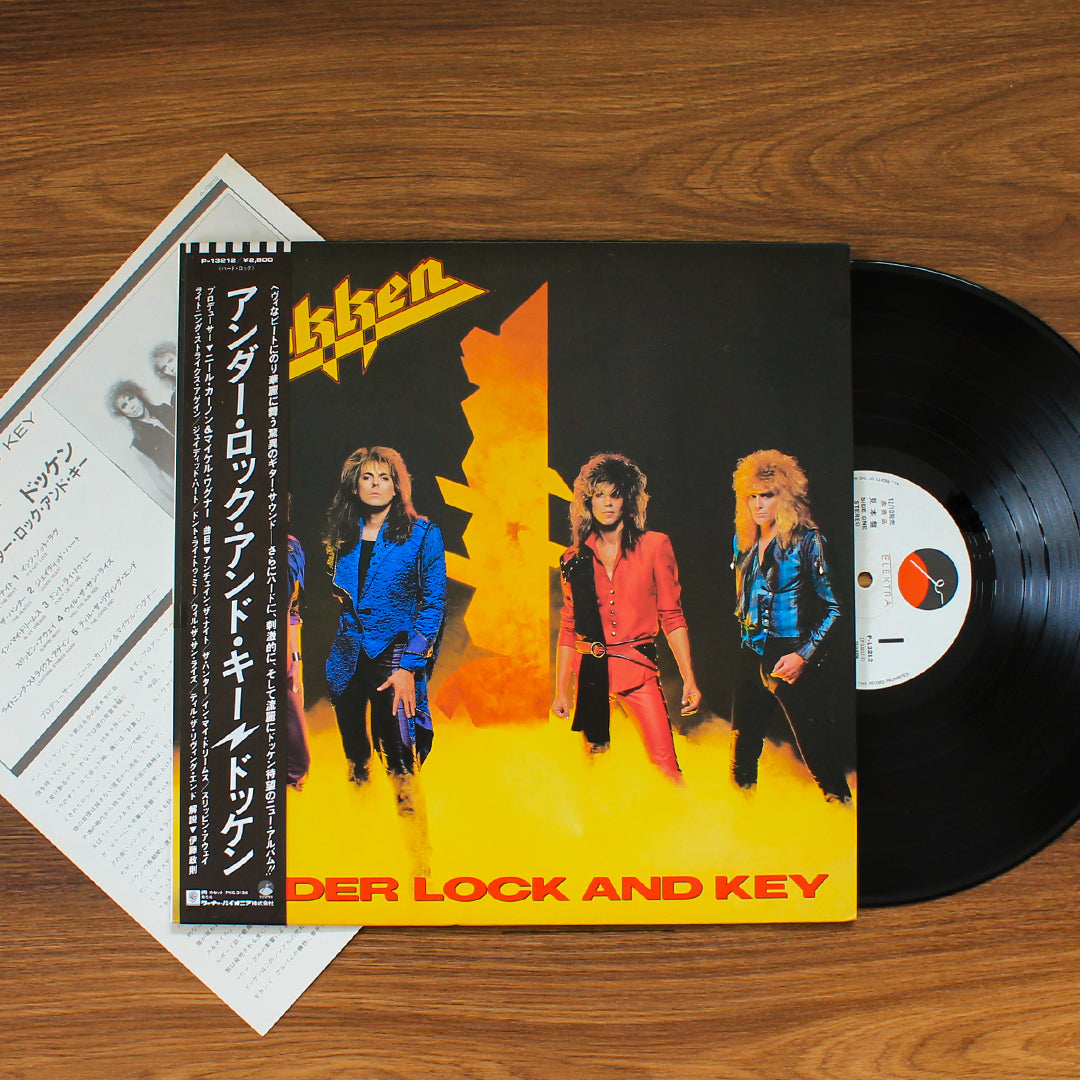 Dokken - Under Lock And Key Japan Vinyl
