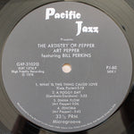 Art Pepper - The Artistry Of Pepper 33'lük LP PLAK Japan Vinyl