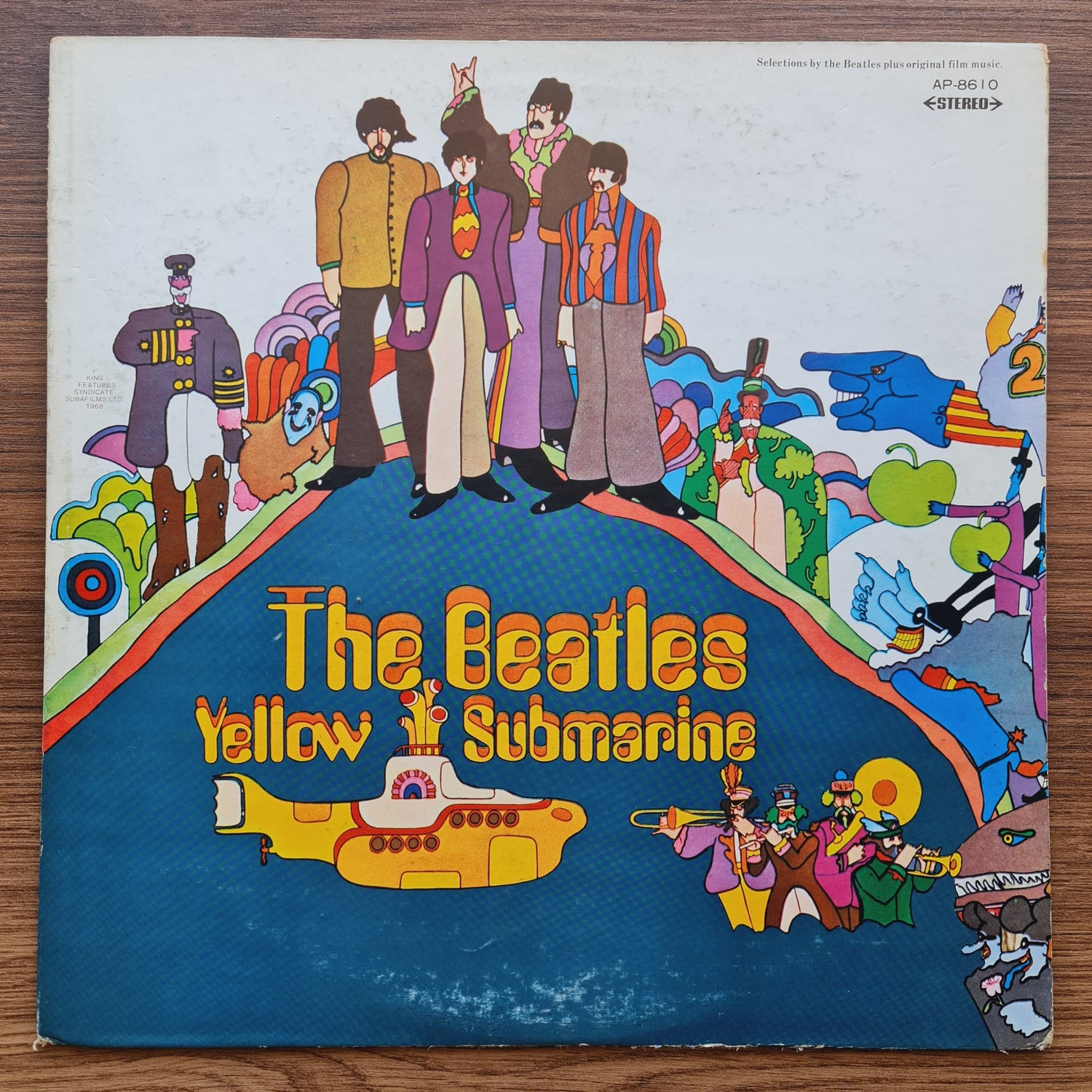 The Beatles – Yellow Submarine (Red Vinyl) Japan Vinyl