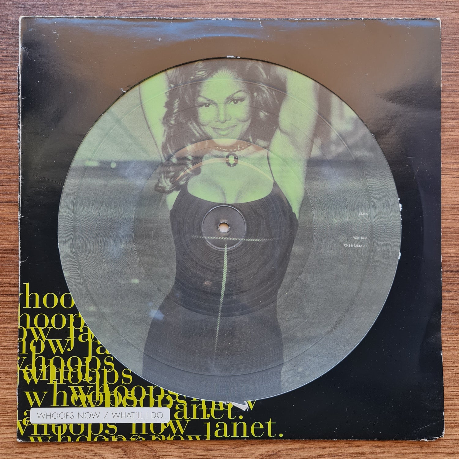 Janet Jackson - Whoops Now / What'll I Do Japan Vinyl