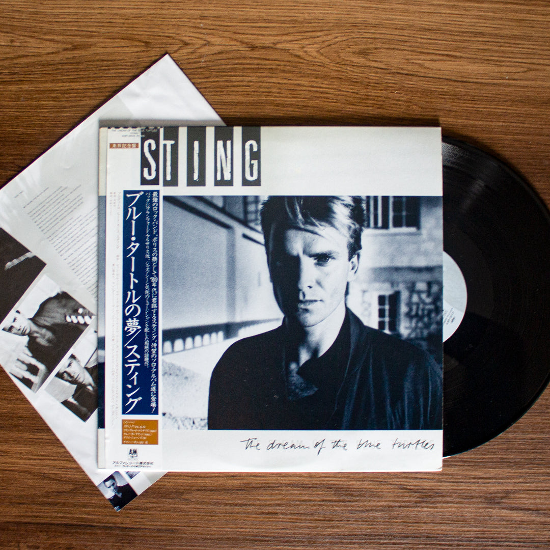 Sting - The Dream Of The Blue Turtles 33'lük LP PLAK Japan Vinyl
