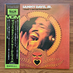 Sammy Davis Jr. – That's Entertainment 33'lük LP PLAK Japan Vinyl