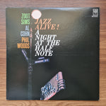 Zoot Sims / Al Cohn / Phil Woods – Jazz Alive! A Night At The Half Note 33'lük LP PLAK Japan Vinyl