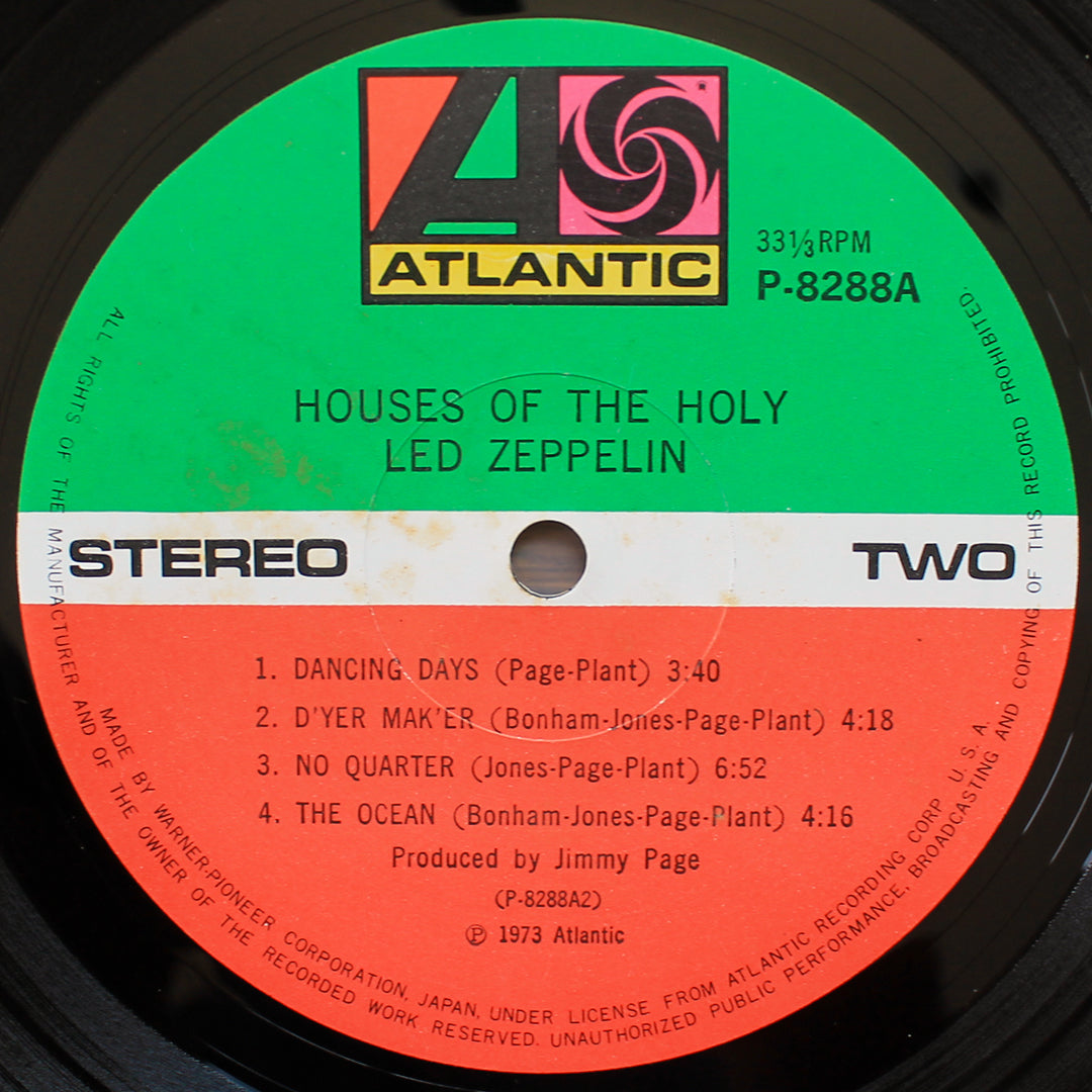 Led Zeppelin - Houses Of The Holy Japan Vinyl