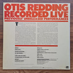 Otis Redding – Recorded Live Japan Vinyl