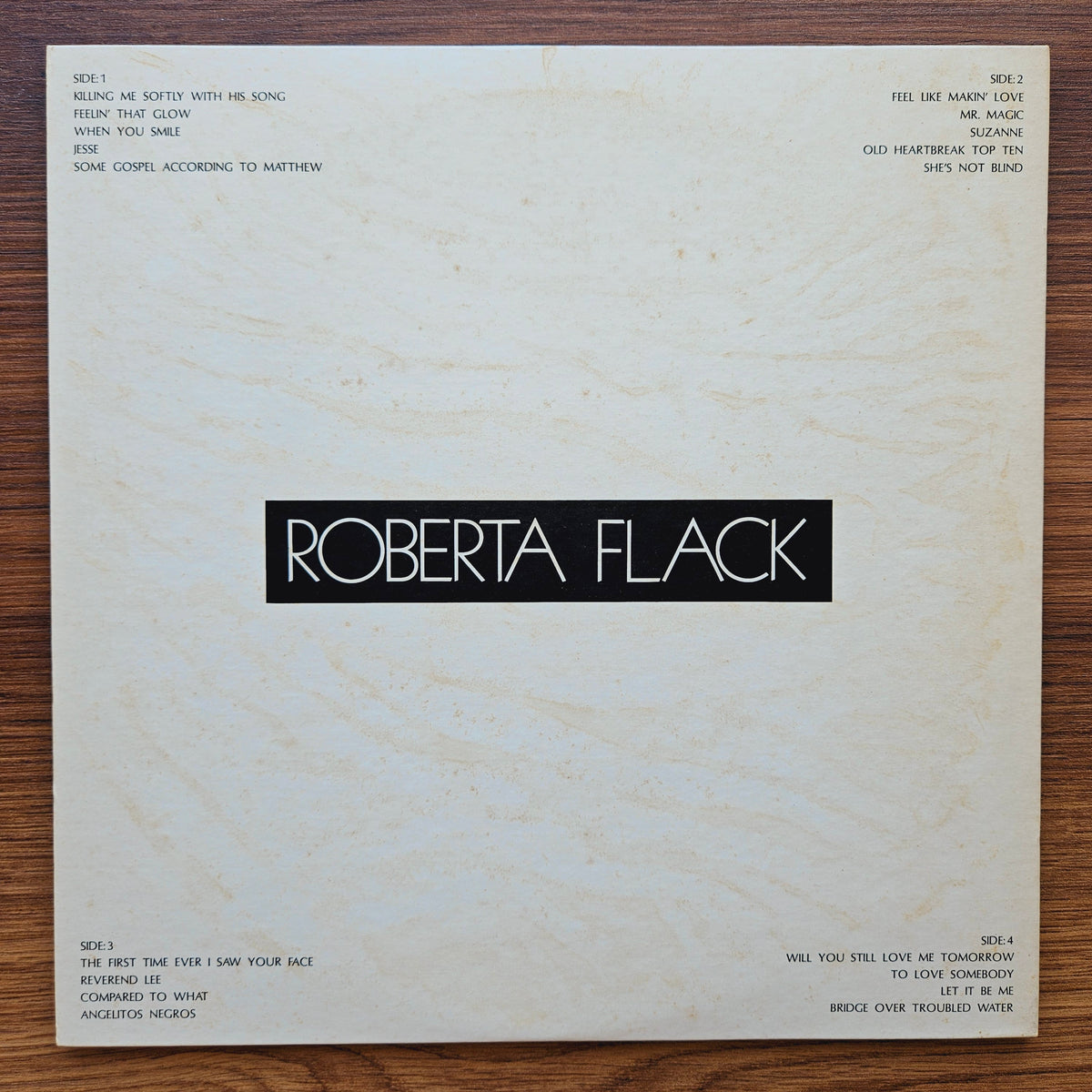 Roberta Flack – Roberta Flack 33'lük LP PLAK Japan Vinyl