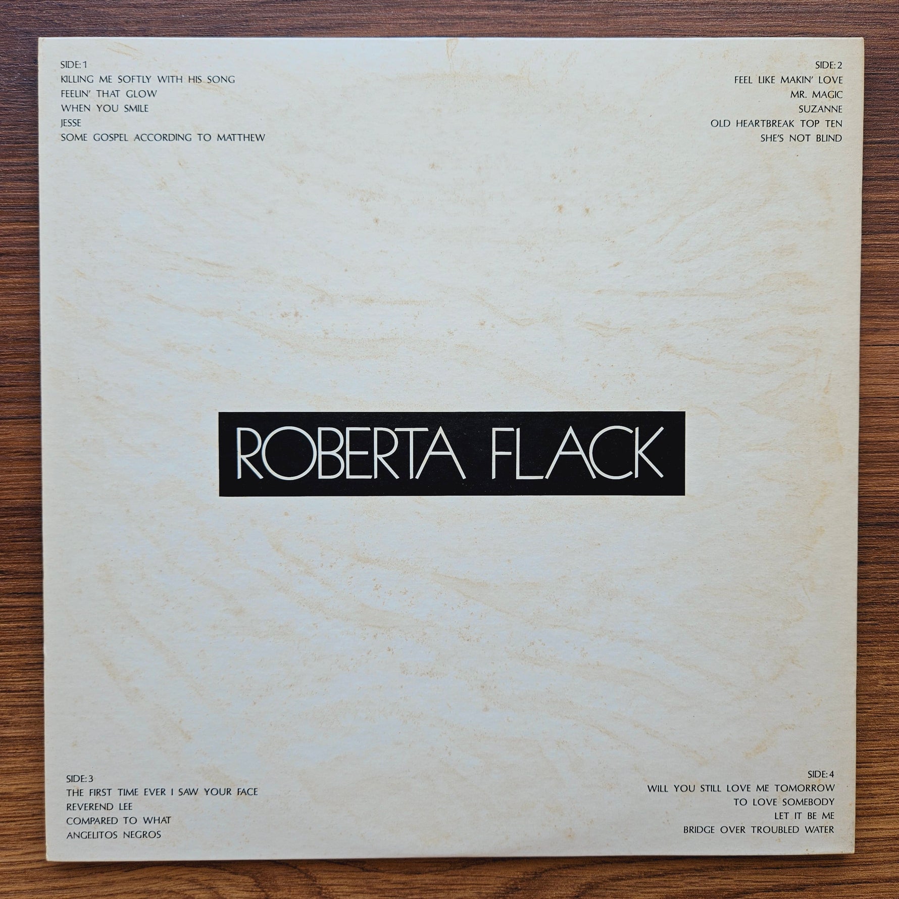 Roberta Flack – Roberta Flack 33'lük LP PLAK Japan Vinyl