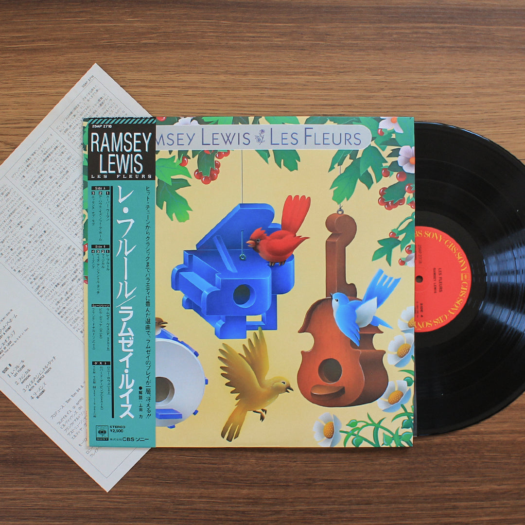 Ramsey Lewis – Les Fleurs 33'lük LP PLAK Japan Vinyl