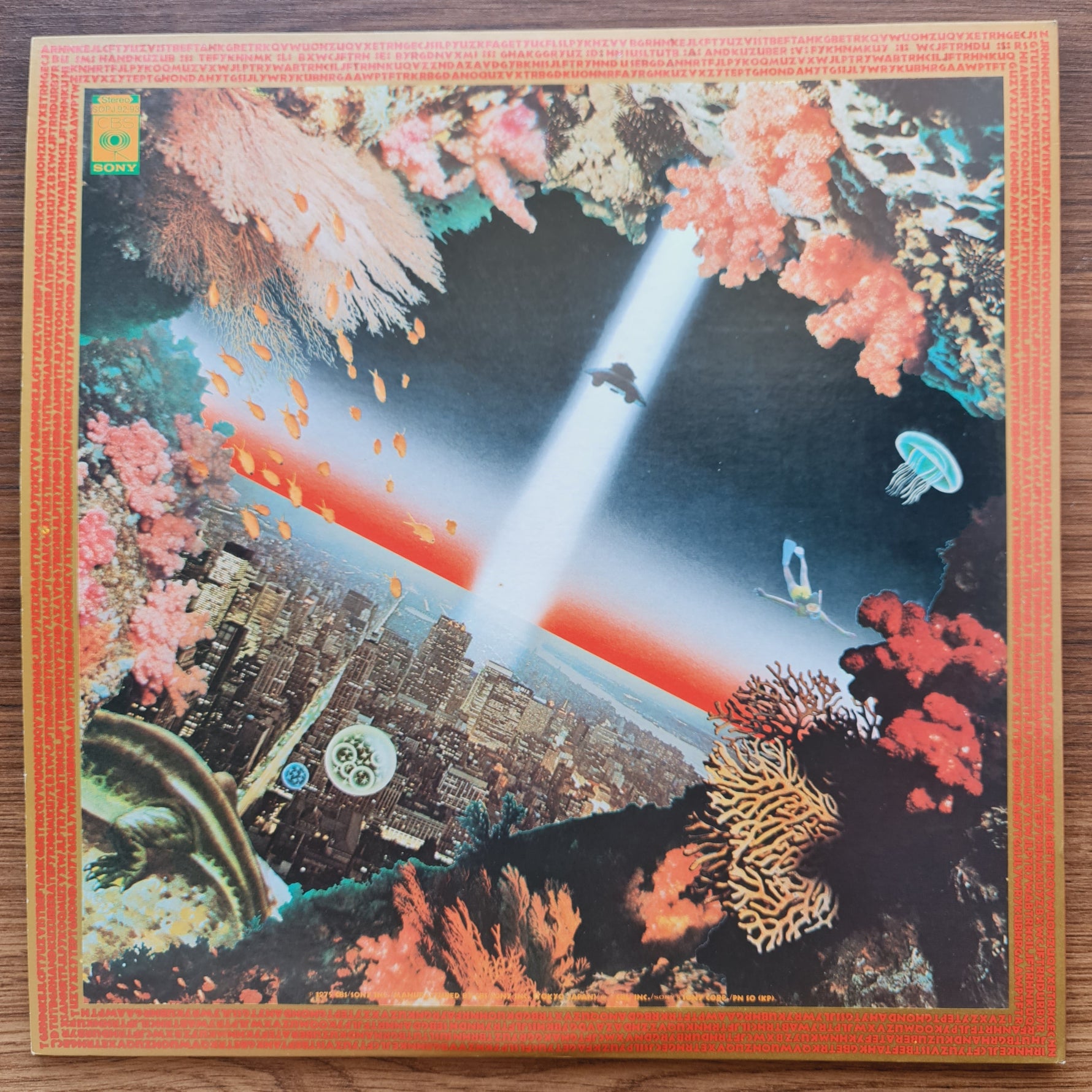 Miles Davis – Agharta 33'lük LP PLAK Japan Vinyl