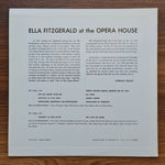 Ella Fitzgerald – Ella Fitzgerald At The Opera House 33'lük LP PLAK Japan Vinyl
