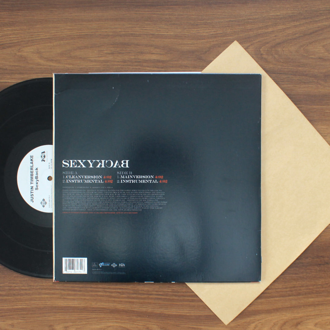 Justin Timberlake - SexyBack Japan Vinyl