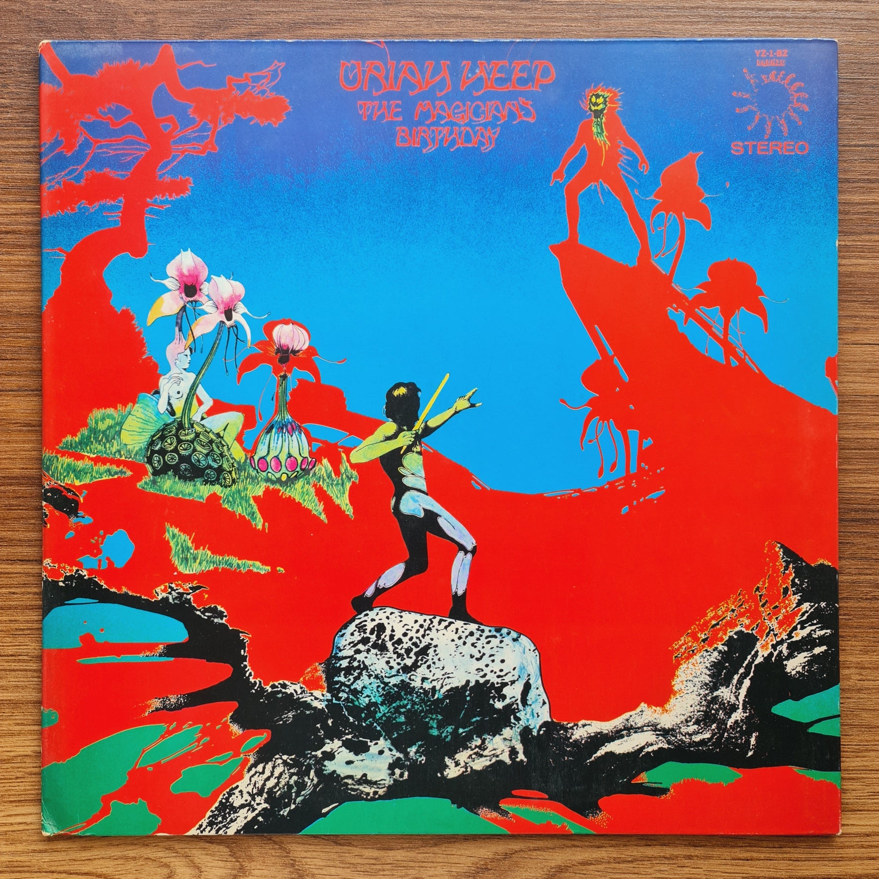 Uriah Heep – The Magician's Birthday 33'lük LP PLAK Japan Vinyl