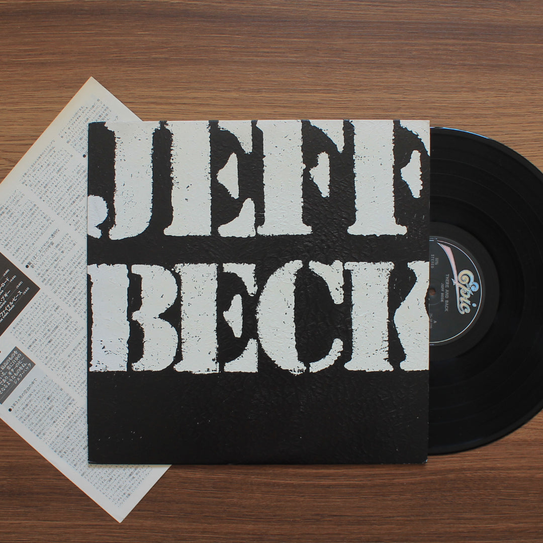 Jeff Beck - There & Back 33'lük LP PLAK Japan Vinyl