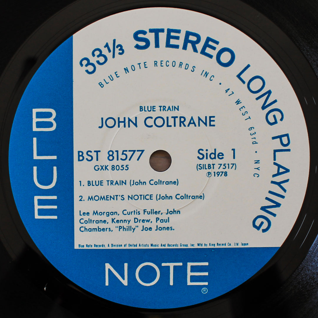John Coltrane - Blue Train Japan Vinyl