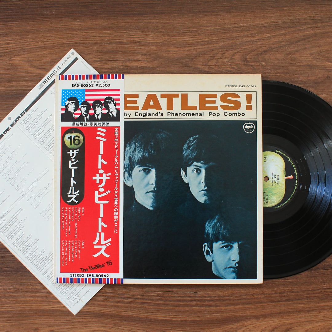 The Beatles - Meet The Beatles! 33'lük LP PLAK Japan Vinyl