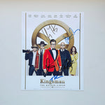 Kingsman 21x26 cm Boyutunda El İmzalı Fotoğraf (Ömür Boyu COA) Japan Vinyl