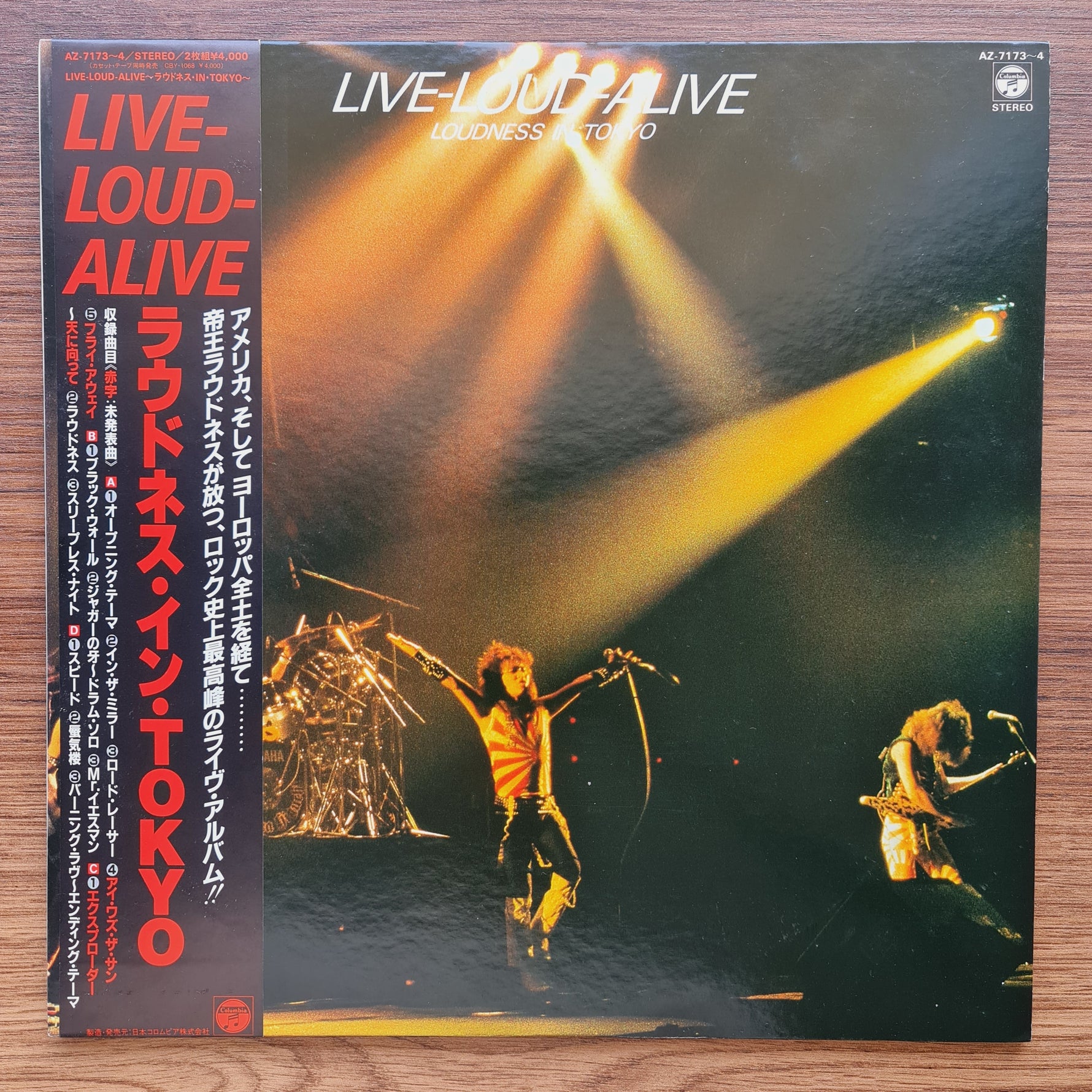 Loudness – Live-Loud-Alive (Loudness In Tokyo) 33'lük LP PLAK Japan Vinyl