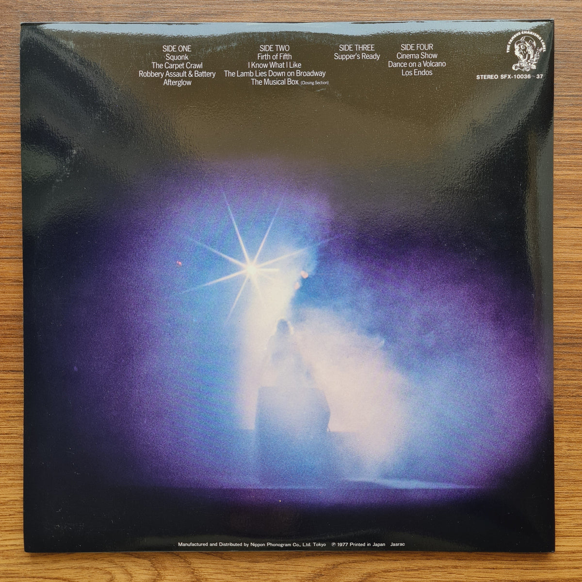 Genesis – Seconds Out 33'lük LP PLAK Japan Vinyl