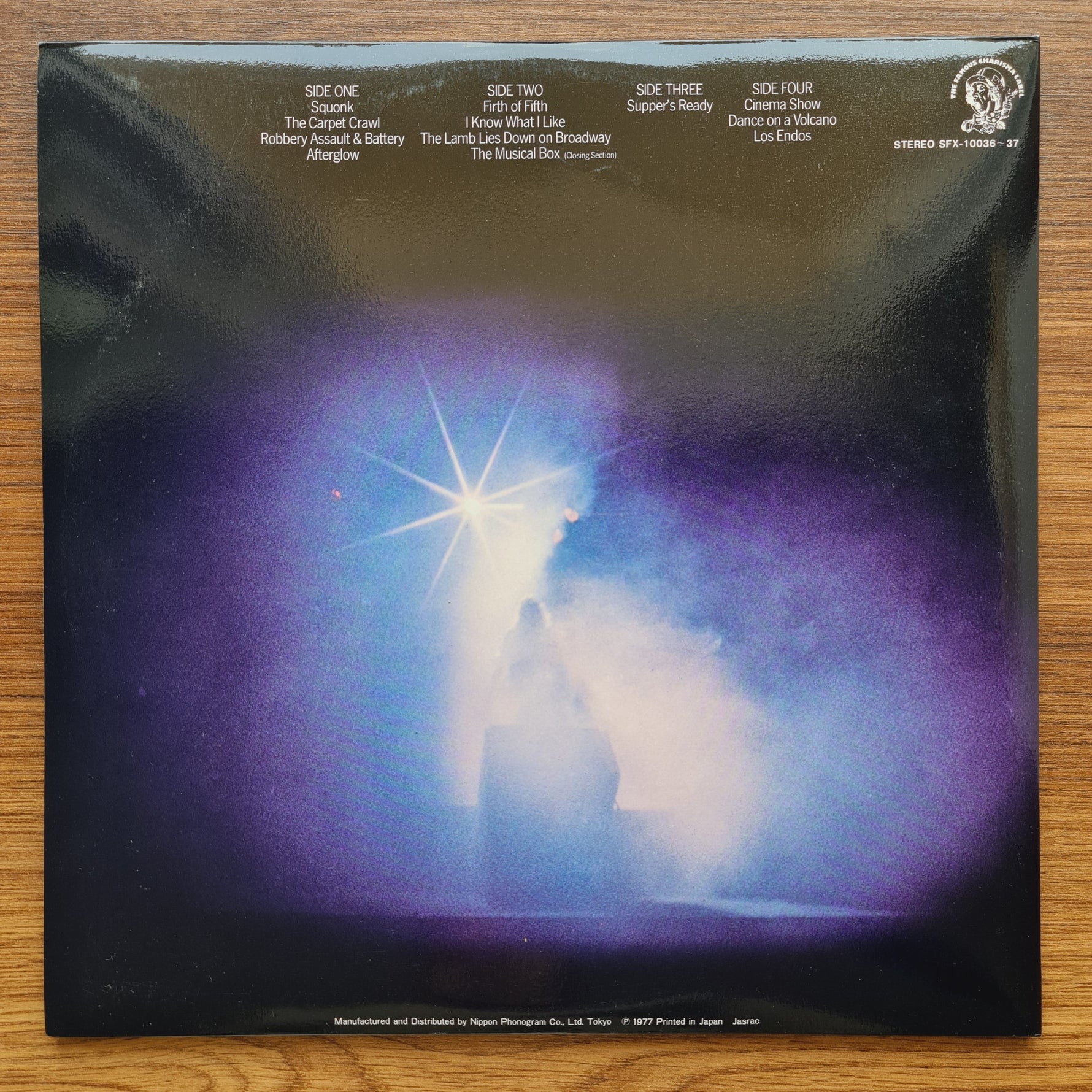 Genesis – Seconds Out 33'lük LP PLAK Japan Vinyl