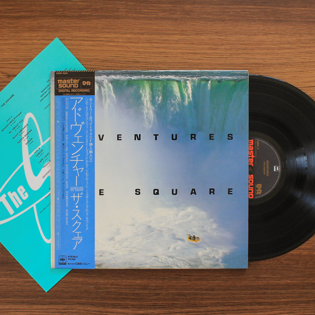 The Square – Adventures 33'lük LP PLAK Japan Vinyl