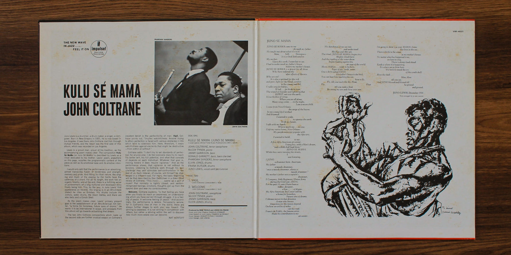 John Coltrane - Kulu Se Mama Japan Vinyl