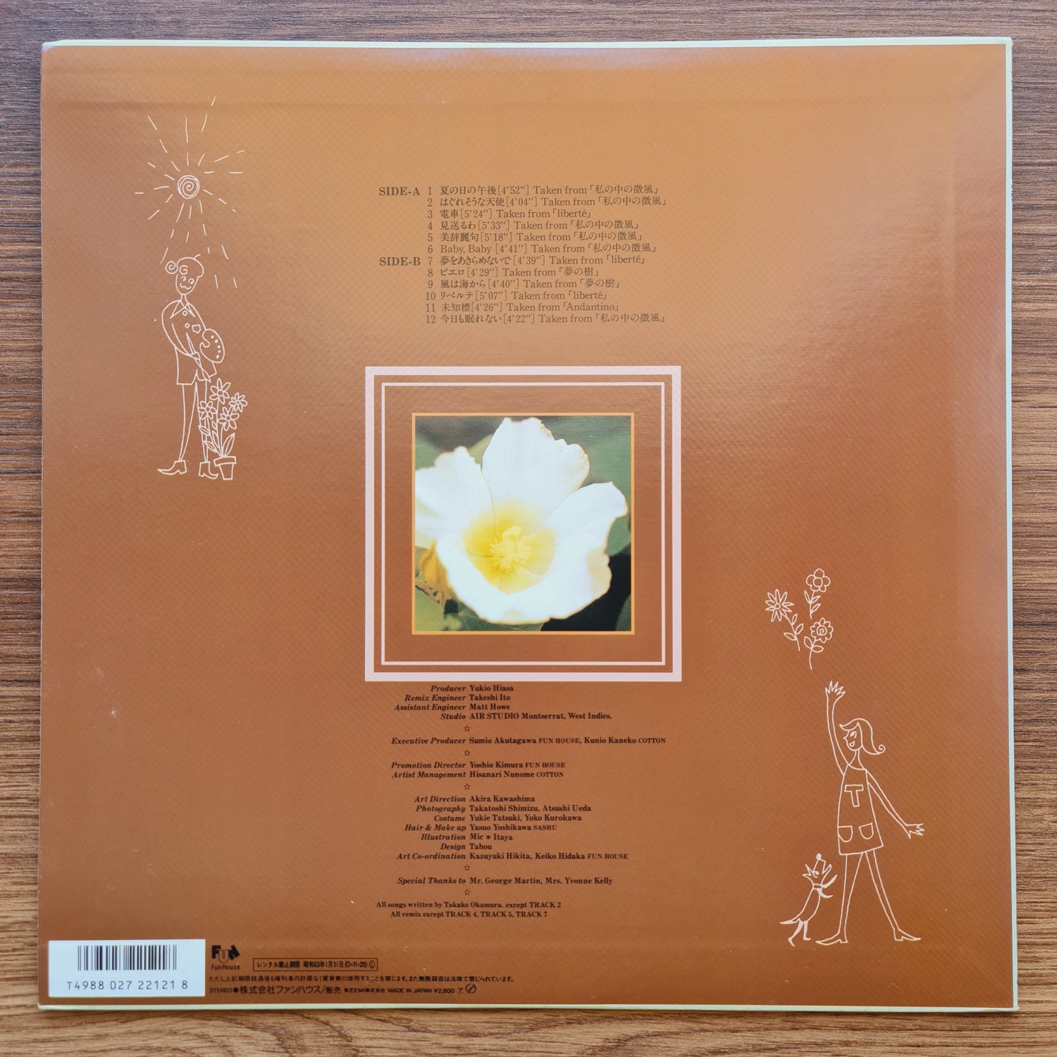 Takako Okamura – After Tone 33'lük LP PLAK Japan Vinyl
