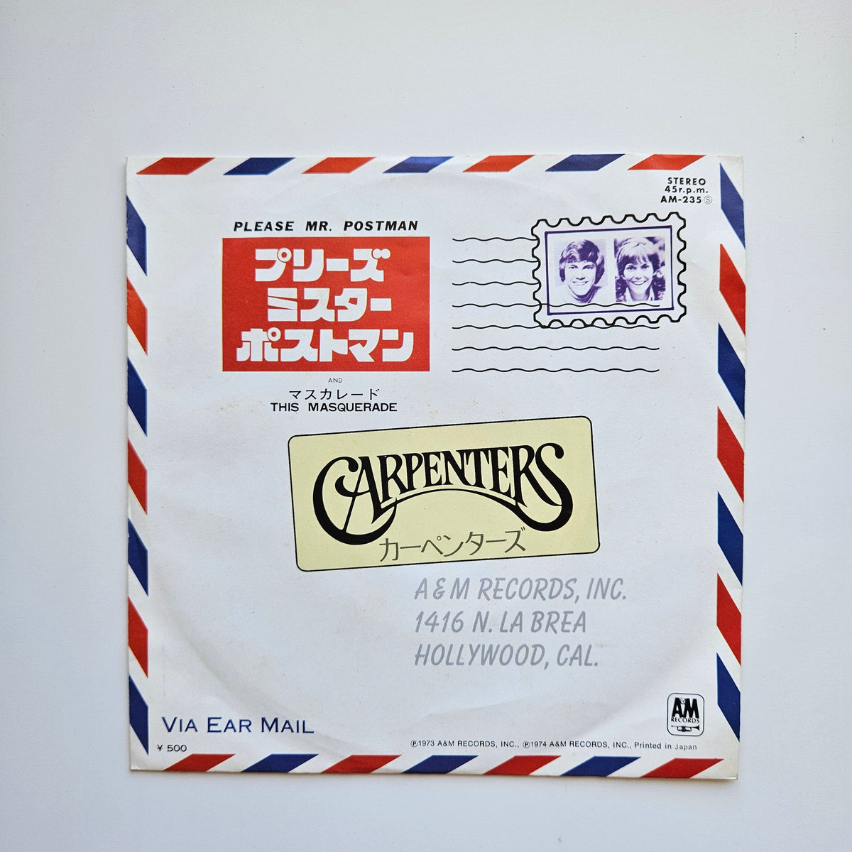 Carpenters Japan Vinyl